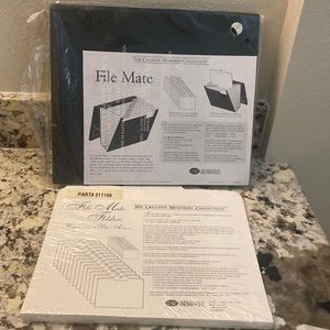 Creative Memories File Mate Folder and file folders